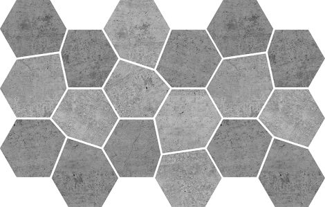 Hexa Mega Air Concrete Dark Matte
