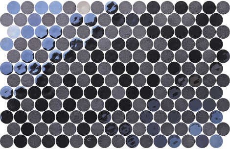 Round Artistic Blend Sugar Black